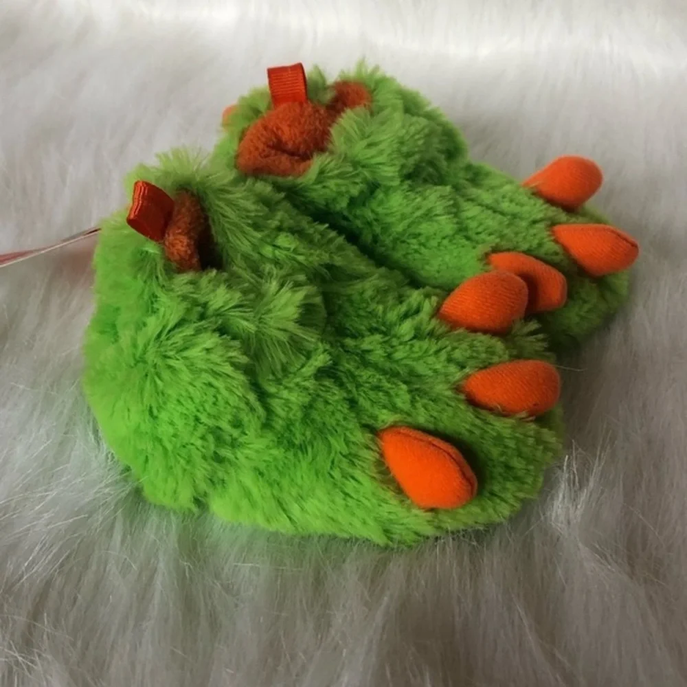Wonder Nation Slippers‎ Size 2 New With Tags Slip On Green